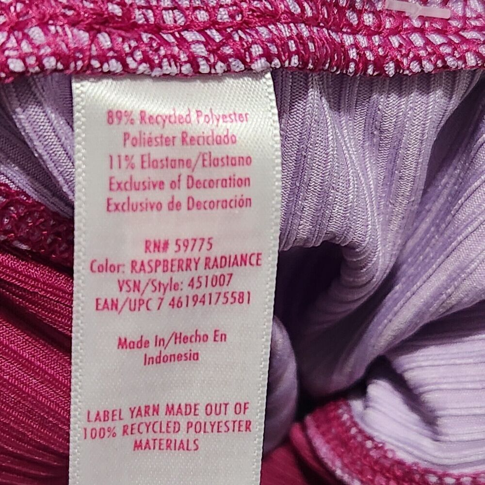Justice Leggings For Girls Medium (10) Color Raspberry Radiance - Picture 13 of 16
